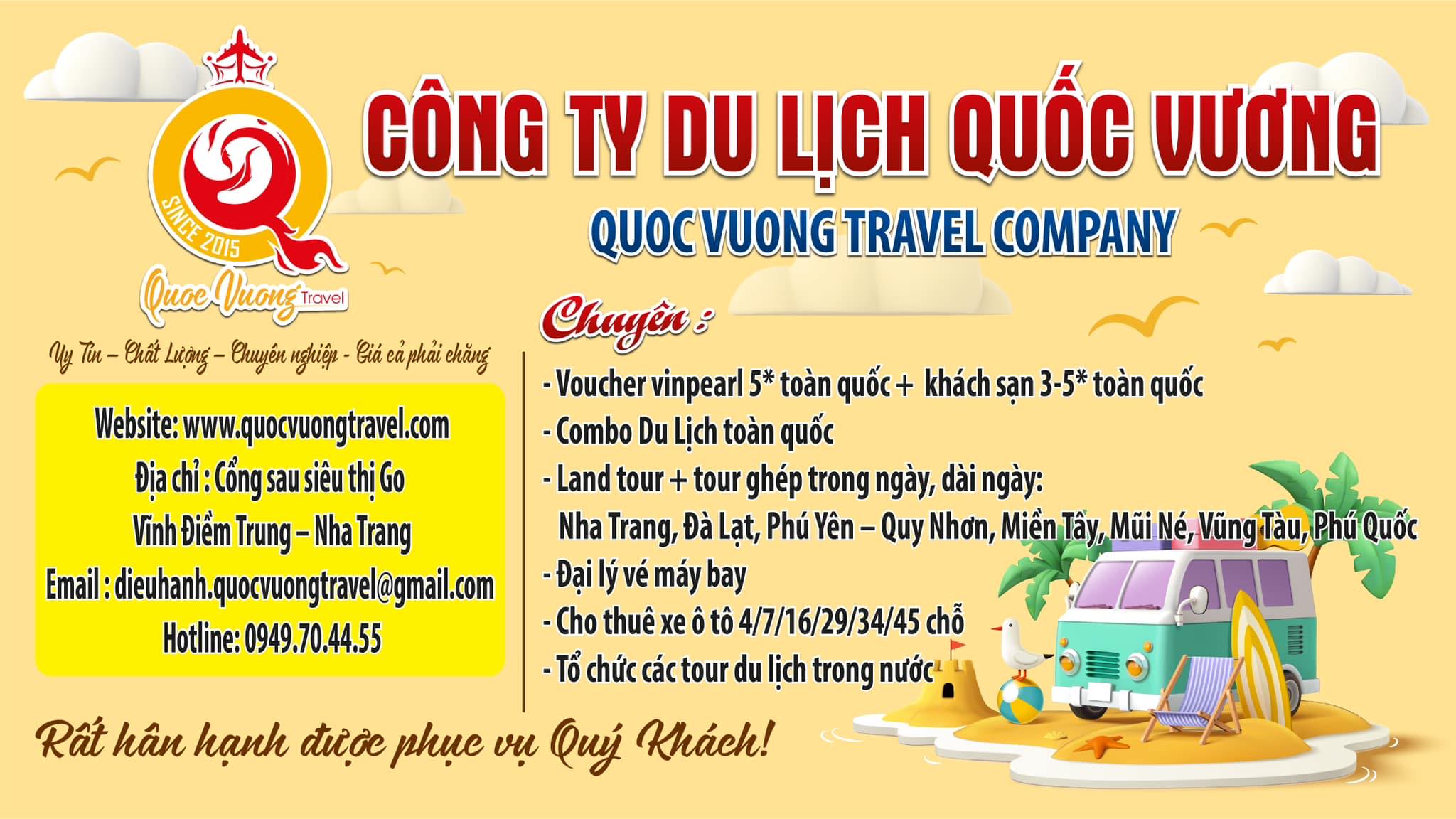 Quốc vương travel